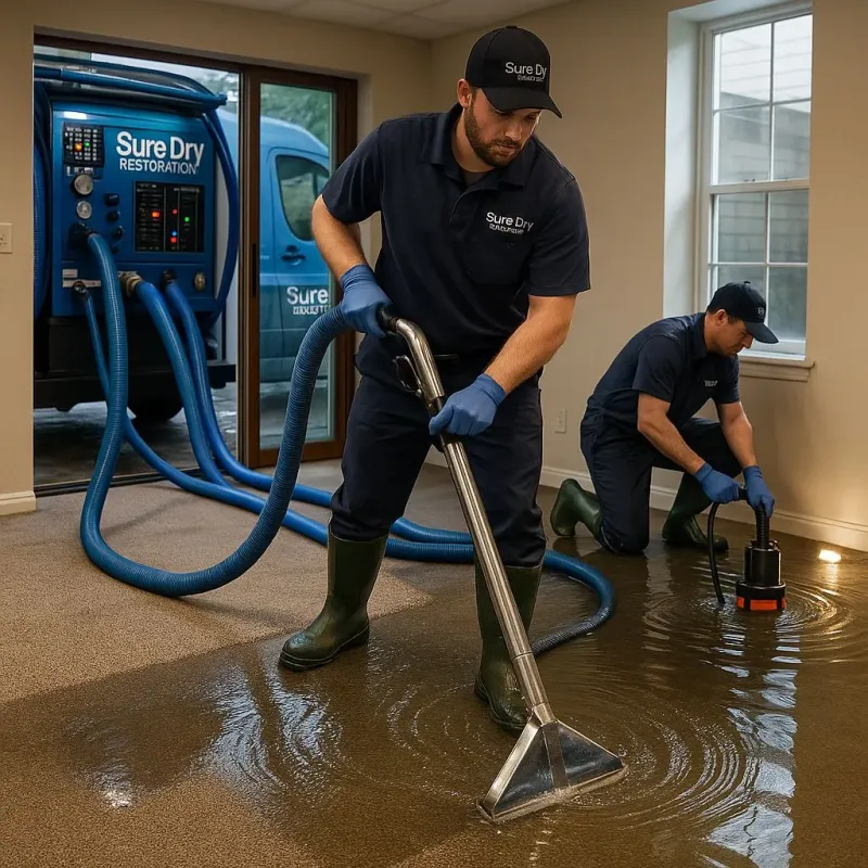 Water Extraction and Removal process in Royersford, PA